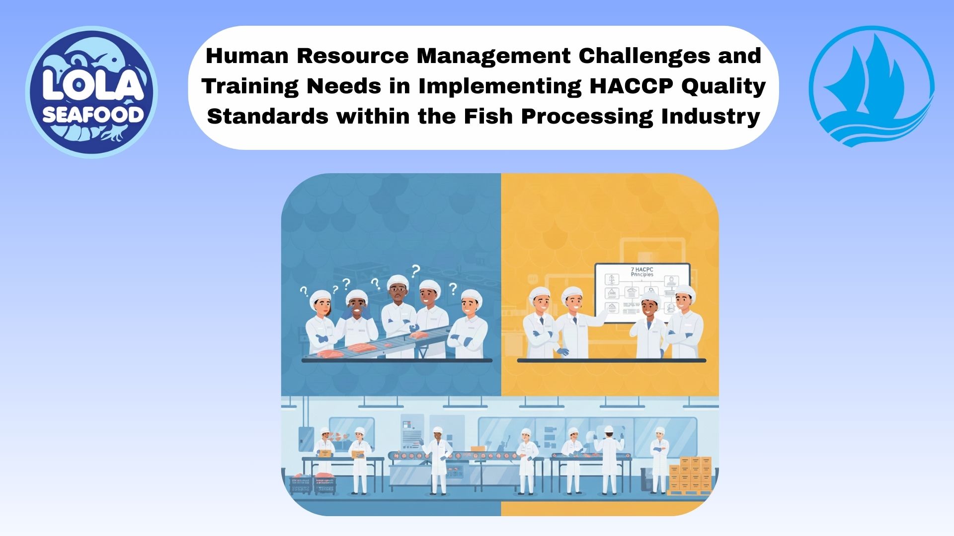 Human Resource Management Challenges and Training Needs in Implementing HACCP Quality Standards within the Fish Processing Industry